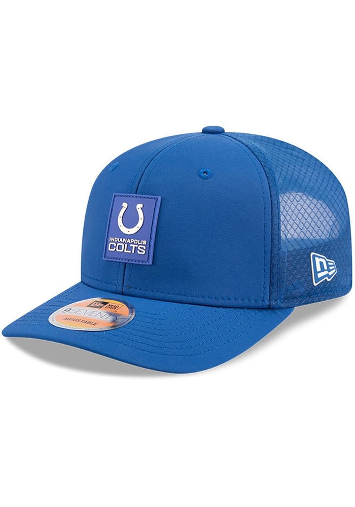 New Era Indianapolis Colts BLUE 2025 NFL Sideline 9SEVENTY Trucker