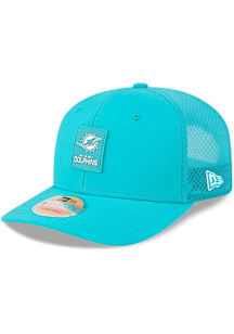 New Era Miami Dolphins 2025 NFL Sideline 9SEVENTY Trucker Adjustable Hat - Green