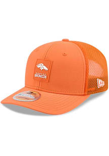 New Era Denver Broncos 2025 NFL Sideline 9SEVENTY Trucker Adjustable Hat - Orange