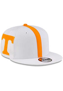 New Era Tennessee Volunteers White Helmet 9FIFTY Mens Snapback Hat