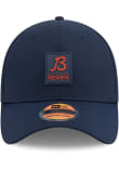 New Era Chicago Bears Mens Navy Blue 2025 Sideline 39THIRTY Flex Hat