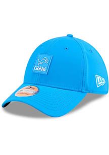 New Era Detroit Lions Mens Blue 2025 Sideline 39THIRTY Flex Hat