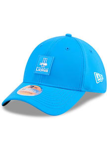 New Era Detroit Lions Mens Blue 2025 Sideline 39THIRTY Flex Hat