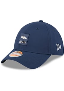 New Era Denver Broncos Mens Navy Blue 2025 Sideline 39THIRTY Flex Hat
