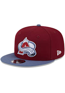 New Era Colorado Avalanche Maroon Evergreen 9FIFTY Mens Snapback Hat