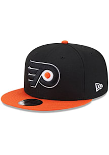 New Era Philadelphia Flyers Black Evergreen 9FIFTY Mens Snapback Hat