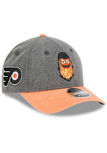 New Era Philadelphia Flyers Baby Mascot M Crown JR 9FORTY Adjustable Hat - Black