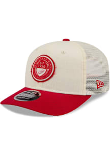 New Era Detroit Red Wings Circle Stretch Snap 9SEVENTY Adjustable Hat - White