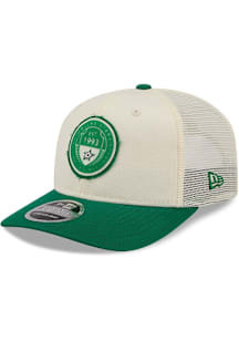 New Era Dallas Stars Circle Stretch Snap 9SEVENTY Adjustable Hat - White