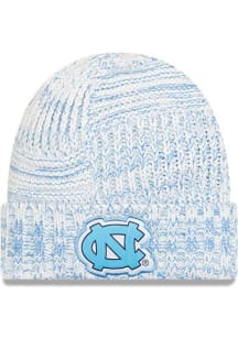 New Era North Carolina Tar Heels Light Blue Marled Cuff Womens Knit Hat