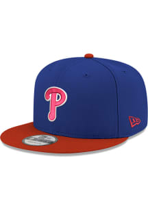 New Era Philadelphia Phillies Blue 9FIFTY Mens Snapback Hat