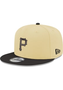 New Era Pittsburgh Pirates Gold 9FIFTY Mens Snapback Hat