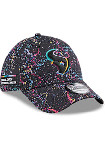 New Era Houston Texans Mens Black 2025 Crucial Catch 39THIRTY Flex Hat