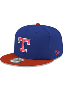 New Era Texas Rangers Blue 1986 9FIFTY Mens Snapback Hat