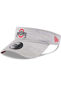 New Era Ohio State Buckeyes Mens Grey Heathered Visor Adjustable Visor