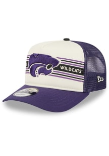 New Era Purple K-State Wildcats Banner A-Frame 9FIFTY Adjustable Hat