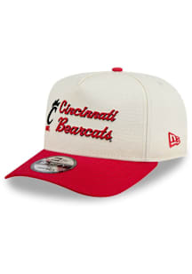 New Era Red Cincinnati Bearcats A frame Chainstitch 9FIFTY Adjustable Hat