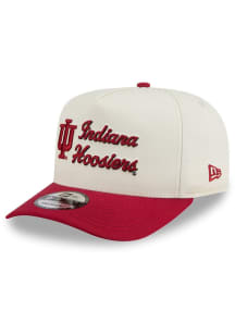 New Era Cardinal Indiana Hoosiers A frame Chainstitch 9FIFTY Adjustable Hat