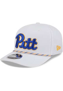 New Era White Pitt Panthers Multi Rope Stretch Snap 9SEVENTY Adjustable Hat