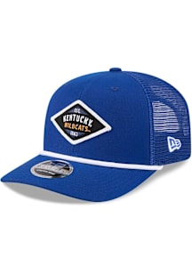 New Era Kentucky Wildcats Team Stretch Snap 9SEVENTY Adjustable Hat - Blue