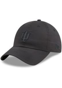 New Era Black Indiana Hoosiers Ripstop Casual Classic Adjustable Hat