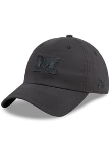 New Era Black Michigan Wolverines Ripstop Casual Classic Adjustable Hat
