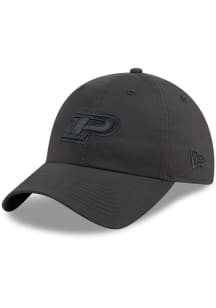 New Era Black Purdue Boilermakers Ripstop Casual Classic Adjustable Hat