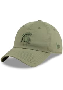 New Era Green Michigan State Spartans Ripstop Casual Classic Adjustable Hat
