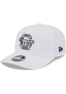 New Era White Penn State Nittany Lions Evergreen Perform 9SEVENTY Stretch Snap Adjustable Hat