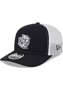 New Era Michigan Wolverines Evergreen 9SEVENTY Stretch Snap Trucker Adjustable Hat - Blue