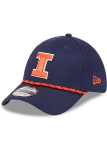 Illinois Fighting Illini New Era Perform 39THIRTY Flex Hat - Navy Blue