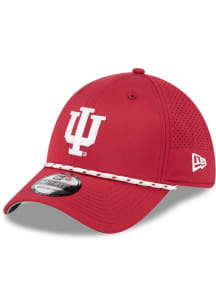 Indiana Hoosiers New Era Perform 39THIRTY Flex Hat - Cardinal