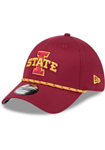 New Era Iowa State Cyclones Mens Cardinal Perform 39THIRTY Flex Hat