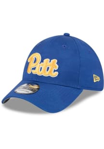 Pitt Panthers New Era Tonal Camo 39THIRTY Flex Hat - Blue