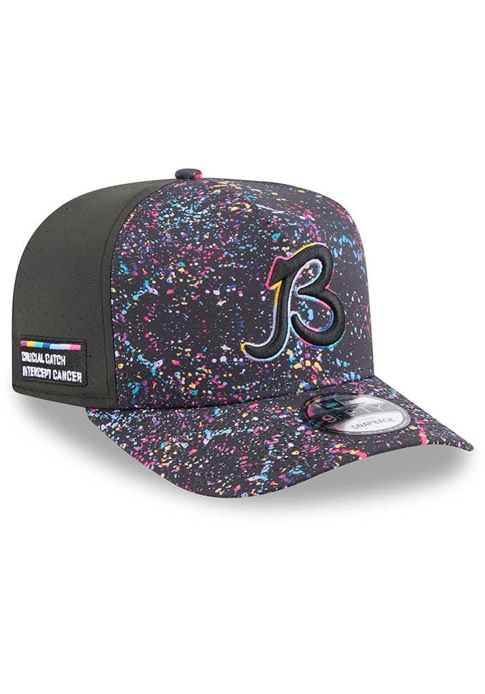 Chicago Bears New Era BLACK 2025 Crucial Catch 9FIFTY A Frame