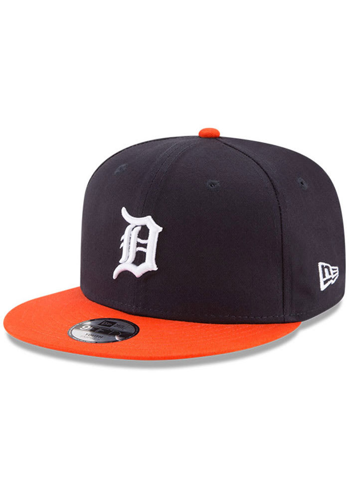 New Era Detroit Tigers Youth Home 9FIFTY Jr. Team Snapback Hat Adjustable