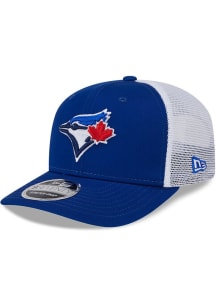 New Era Toronto Blue Jays 9SEVENTY Stretch Snap Cotton Trucker Adjustable Hat - Blue