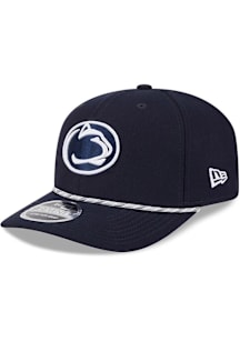 New Era Penn State Nittany Lions Navy Blue Multi Rope Stretch Snap JR 9SEVENTY Youth Adjustable Ha..
