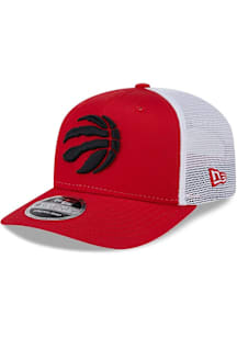 New Era Toronto Raptors 9SEVENTY Stretch Snap Cotton Trucker Adjustable Hat - Red