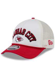 New Era Kansas City Chiefs 2T A Frame M-Crown 9FORTY Adjustable Hat - White