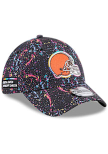 New Era Cleveland Browns Mens Black 2025 Crucial Catch 39THIRTY Flex Hat