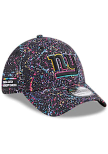 New Era New York Giants Mens Black 2025 Crucial Catch 39THIRTY Flex Hat