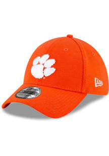 New Era Clemson Tigers Mens Orange 39THIRTY Flex Hat