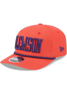 New Era Clemson Tigers Stretch Snap 9SEVENTY Adjustable Hat - Orange