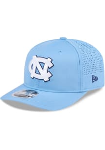 New Era North Carolina Tar Heels Stretch Snap 9SEVENTY Adjustable Hat - Light Blue