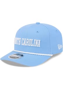 New Era North Carolina Tar Heels Stretch Snap 9SEVENTY Adjustable Hat - Light Blue
