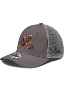 Minnesota Golden Gophers New Era Neo 39THIRTY Flex Hat - Grey