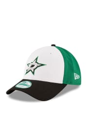 New Era Dallas Stars Perf Block 2 9FORTY Adjustable Hat - Black