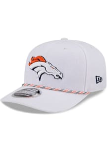 New Era Denver Broncos Multi Rope Stretch Snap 9SEVENTY Adjustable Hat - White