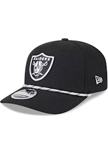 New Era Las Vegas Raiders Multi Rope Stretch Snap 9SEVENTY Adjustable Hat - Black